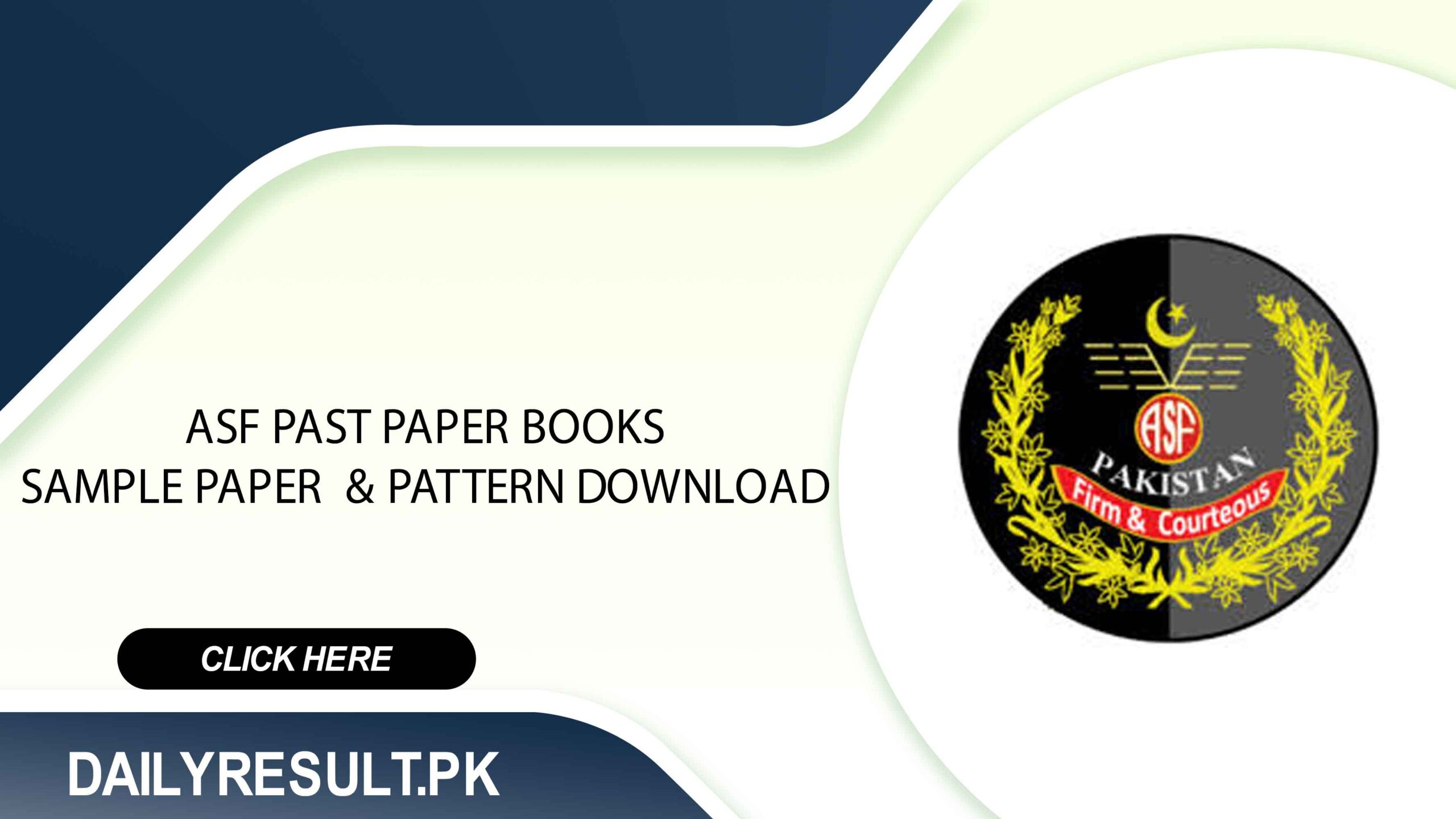 ASF past Paper Books Sample Paper & Pattern Download